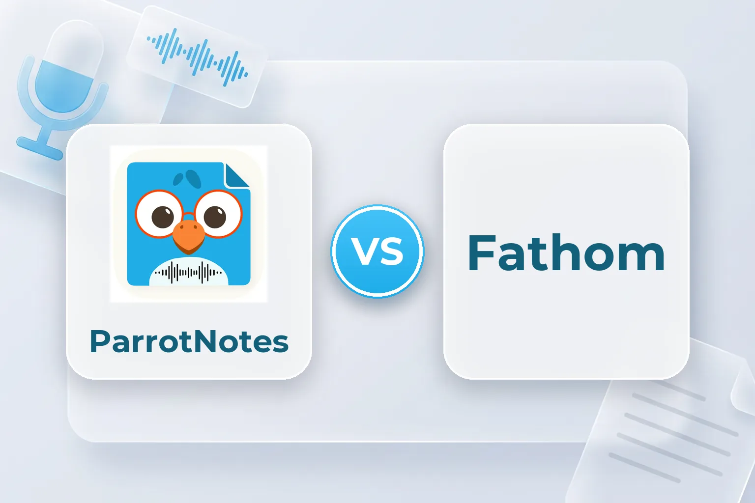 ParrotNotes vs Fathom: When Your Meetings Leave the Laptop